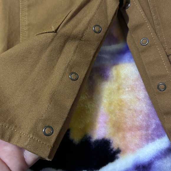 Carhartt Kids Overalls in Rich Brown - Picture 5 of 7